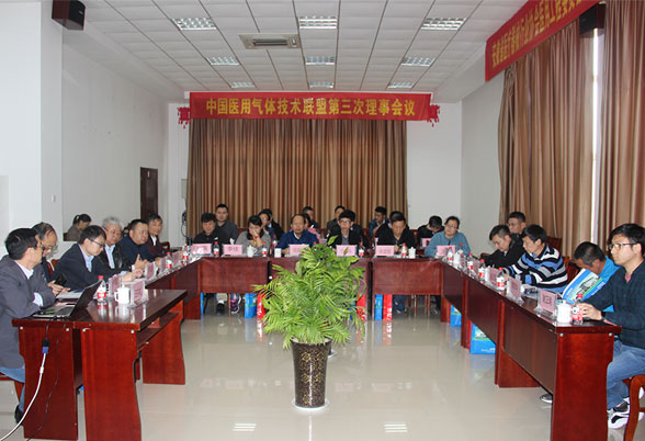 中国医用气体技术联盟第三次理事会议在池召开